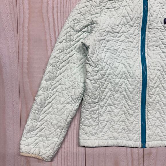 Patagonia Girls Size Medium 10 Full Zip Jacket Weight Quilted Mint - Picture 4 of 6